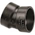 NIBCO 4 in. ABS DWV 22-1/2-Degree Hub x Hub Elbow