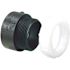 NIBCO 1-1/2 in. x 1-1/4 in. ABS DWV Hub x Slip-Joint Trap Adapter