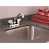 MOEN Chateau 4 in. Centerset 2-Handle Utility Faucet in Chrome