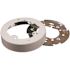 Legrand Wiremold 500 and 700 Series Metal Raceway 4-3/4 in. Diameter Open Base Extension Box, Ivory