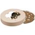 Legrand Wiremold 500 and 700 Series Metal Raceway 5-1/2 in. Diameter Solid Base Round Fan Box, Up to 50 lbs., Ivory