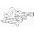 ClosetMaid Metal Shelf Clips for Wire Shelving (48-pack)