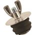 ProPlus 2 in. Dia x 2 in. H Dollar Plug with Rubber and Plating Steel