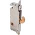 Prime-Line 3-11/16 in. Mortise Lock Steel 45 Deg. Keyway Round Faceplate