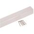 ProPlus 5/8 in.x 48 in. Clear Corner Guards