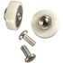 STRYBUC INDUSTRIES 3/4 in. Dia Shower Door Roller Flat