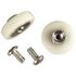 Strybuc Industries 7/8 in. Dia Shower Door Roller Flat (2-Pack)