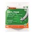 Frost King 3/8 in. x 3/16 in. x 17 ft. Grey Vinyl Foam Weatherseal Tape