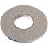 Frost King 3/8 in. x 3/16 in. x 17 ft. Grey Vinyl Foam Weatherseal Tape