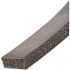 Frost King 3/4 in. x 5/16 in. x 10 ft. Black Rubber Foam Weatherseal Tape