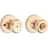 Kwikset Tylo Polished Brass Bed/Bath Door Knob