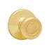 Kwikset Tylo Polished Brass Passage Hall/Closet Door Knob