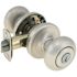 Kwikset Hancock Satin Nickel Entry Door Knob Featuring SmartKey Security