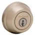 Kwikset 780 Series Satin Nickel Single Cylinder Deadbolt Featuring SmartKey Security with Microban Antimicrobial Technology