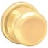 Kwikset Hancock Polished Brass Passage Hall/Closet Door Knob