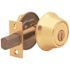 Kwikset 660 Series Polished Brass Single Cylinder Deadbolt