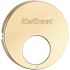 Kwikset 816 Series Polished Brass Single Cylinder Key Control Deadbolt featuring SmartKey Security