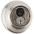 Kwikset 816 Series Satin Chrome Single Cylinder Key Control Deadbolt Featuring SmartKey Security