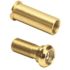 Anvil Mark 1/2 in. Hole 160-Degree Anvil Mark Door Viewer in Brass Fits 1-3/8 in. To 2 in. Door