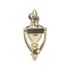 Anvil Mark Anvil Mark Door Knock with 160-Degree Viewer Polished Brass