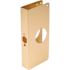 Don-Jo DOOR REINFORCER 1-3/8 IN. X 4 IN. X 9 IN. POLISHED BRASS