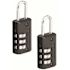 MASTER LOCK COMPANY 13/16 in. (20mm) Wide Set Your Own Comb in.ation Lock (2-Pack)
