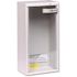 Kidde Steel Surface Mount White Commercial Fire Extinguisher Cabinet for 5 (lb.) Fire Extinguisher 468041