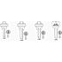 Schlage SC8 Blank Key (50-Box)