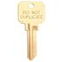 Kwikset KW1 Do Not Duplicate Blank Key (50-Box)
