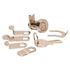 National- Unbranded Zinc Alloy Mailbox Lock