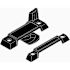 Anvil Mark Slim-Line Black Cast Metal Window Sash Lock