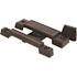 Anvil Mark Slim-Line Black Cast Metal Window Sash Lock