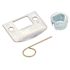 Schlage Plymouth Satin Nickel Privacy Bed/Bath Door Knob