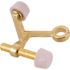 Anvil Mark Polished Brass Hinge Pin Door Stop