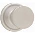 Kwikset Abbey Satin Chrome Exterior Entry Door Knob Featuring SmartKey Security