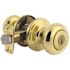 Kwikset SmartKey Security Abbey Vestibule Lockset Polished Brass