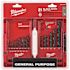 Milwaukee Black Oxide Twist Drill Bit Set (21-Piece)