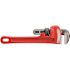 RIDGID 8 in. Straight Pipe Wrench for Heavy-Duty Plumbing, Sturdy Plumbing Pipe Tool with Self Cleaning Threads and Hook Jaws