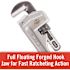 RIDGID 14 in. Aluminum Straight Pipe Wrench for Plumbing, Sturdy Plumbing Pipe Tool with Self Cleaning Threads and Hook Jaws