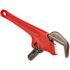 RIDGID 9-1/2 in. Offset Hex Jaw Pipe Wrench, Sturdy Plumbing Pipe Tool with Hex Jaw Mechanism for Extra Wide Opening