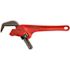 RIDGID 9-1/2 in. Offset Hex Jaw Pipe Wrench, Sturdy Plumbing Pipe Tool with Hex Jaw Mechanism for Extra Wide Opening
