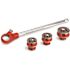 RIDGID 1/2 in. to 1 in. 00-R Manual Exposed Ratchet NPT Pipe Threading Set (3 Die Heads, Alloy Dies & Ratchet/Handle)