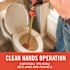 RIDGID K-6DH Hybrid Toilet Snake Auger, Cable Extends to 6 ft. with Integrated Drop Head (Manual or Cordless Drill Operated)