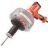 RIDGID K-45-1 Drain Cleaning Snake Auger Machine with C-1 5/16 in. x 25 ft. Inner Core Cable, Gloves + Carrying Case