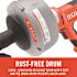 K-45AF-5 Drain Cleaning Autofeed Snake Auger Machine with C-1 5/16 in. x 25 ft. Inner Core Cable, Gloves + 5 Pc Tool Set