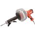 K-45AF-5 Drain Cleaning Autofeed Snake Auger Machine with C-1 5/16 in. x 25 ft. Inner Core Cable, Gloves + 5 Pc Tool Set
