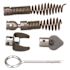 RIDGID T-250 Drain Cleaning Cable Attachment Tool Set for C-4, C-6 & C-6IC Drain Cables for K-45 Machines (5-Pieces)