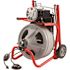 RIDGID K-400 Drain Cleaning Snake Auger Machine, C-45 IW 1/2 in. x 75 ft. Cable inside Drum plus 4-Piece Tool Set and Gloves