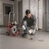 RIDGID K-400 Drain Cleaning Snake Auger Machine, C-45 IW 1/2 in. x 75 ft. Cable inside Drum plus 4-Piece Tool Set and Gloves