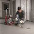 RIDGID K-400 Drain Cleaning Snake Auger Machine, C-45 IW 1/2 in. x 75 ft. Cable inside Drum plus 4-Piece Tool Set and Gloves